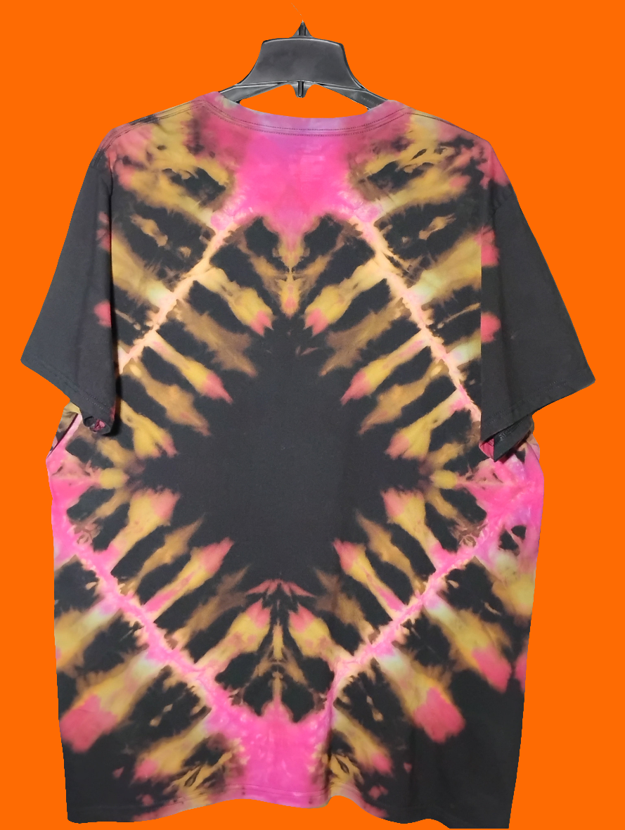 Handcrafted Indian warrior technique ice dyed size XXL