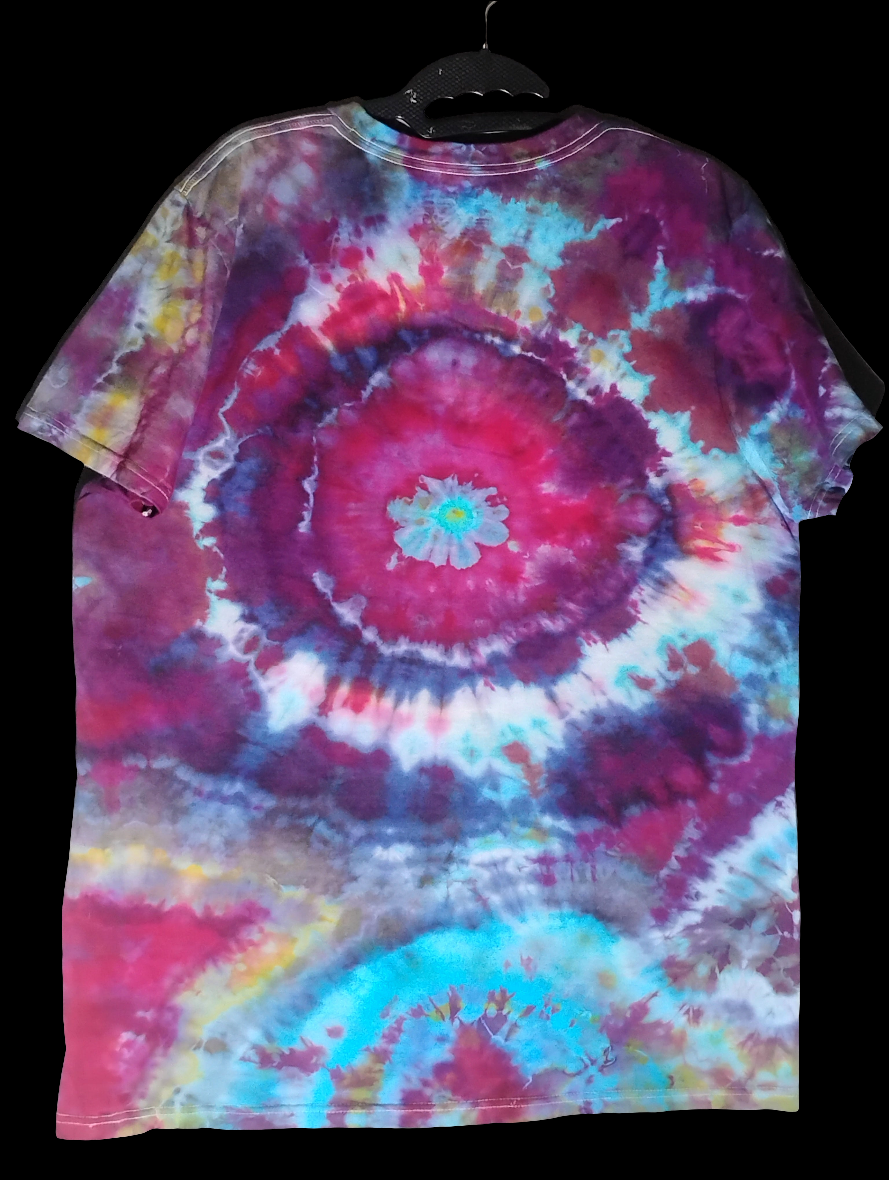 Multicolored flower geode shirt size medium