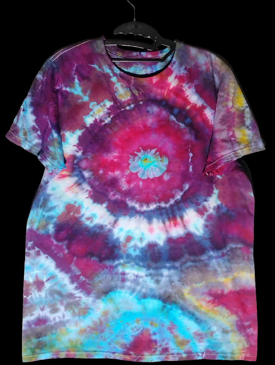 Multicolored flower geode shirt size medium