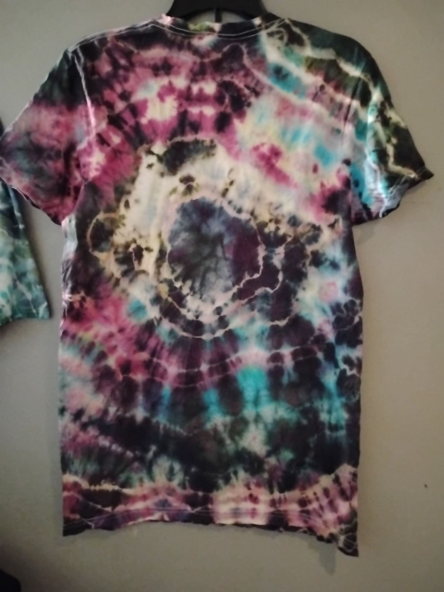 Handcrafted tie-dyed geode shirt size medium